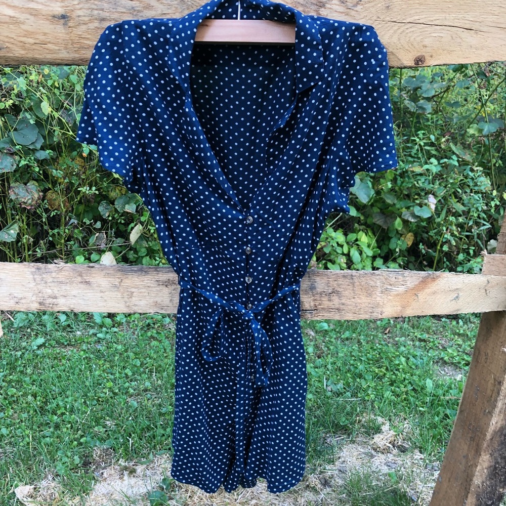 American Eagle Retro Blue Romper